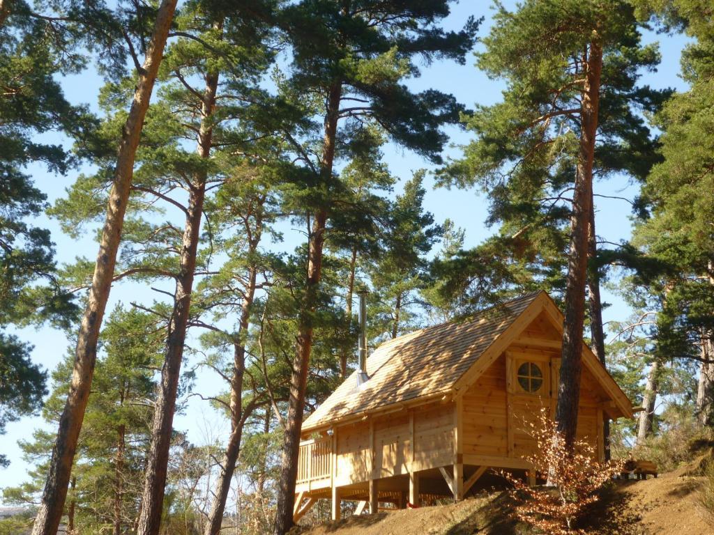Cabane Lodge Domaine Du Lac Chambon Murol Room photo